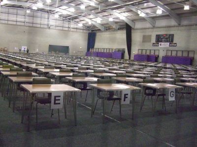 El primer examen (revolución?)